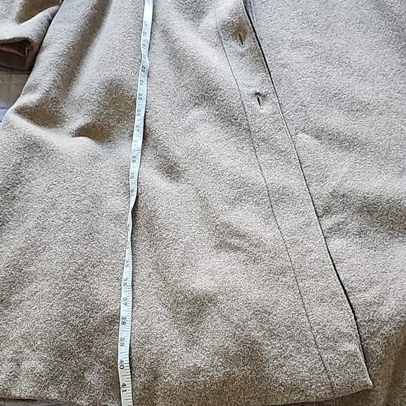 Vintage Camel Wool Trench Coat - Picture 15 of 15